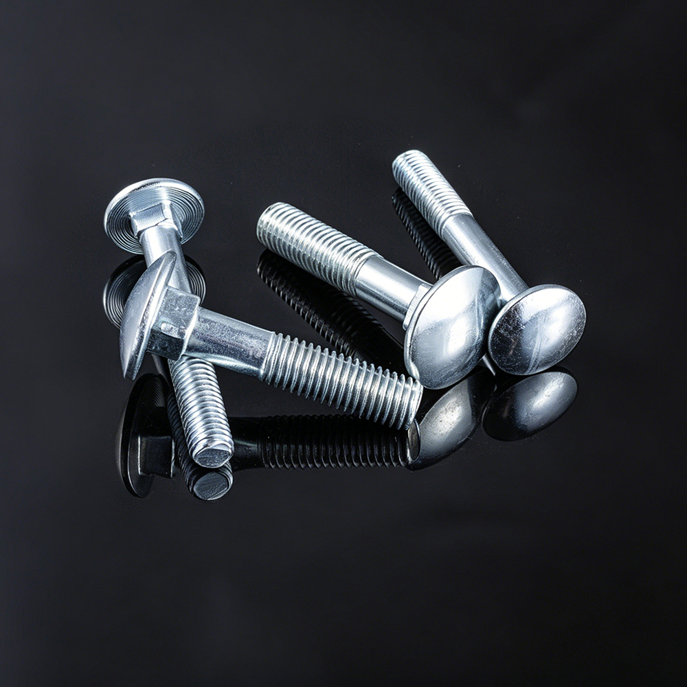 Large Flat Round Head Square Neck Carriage Bolt